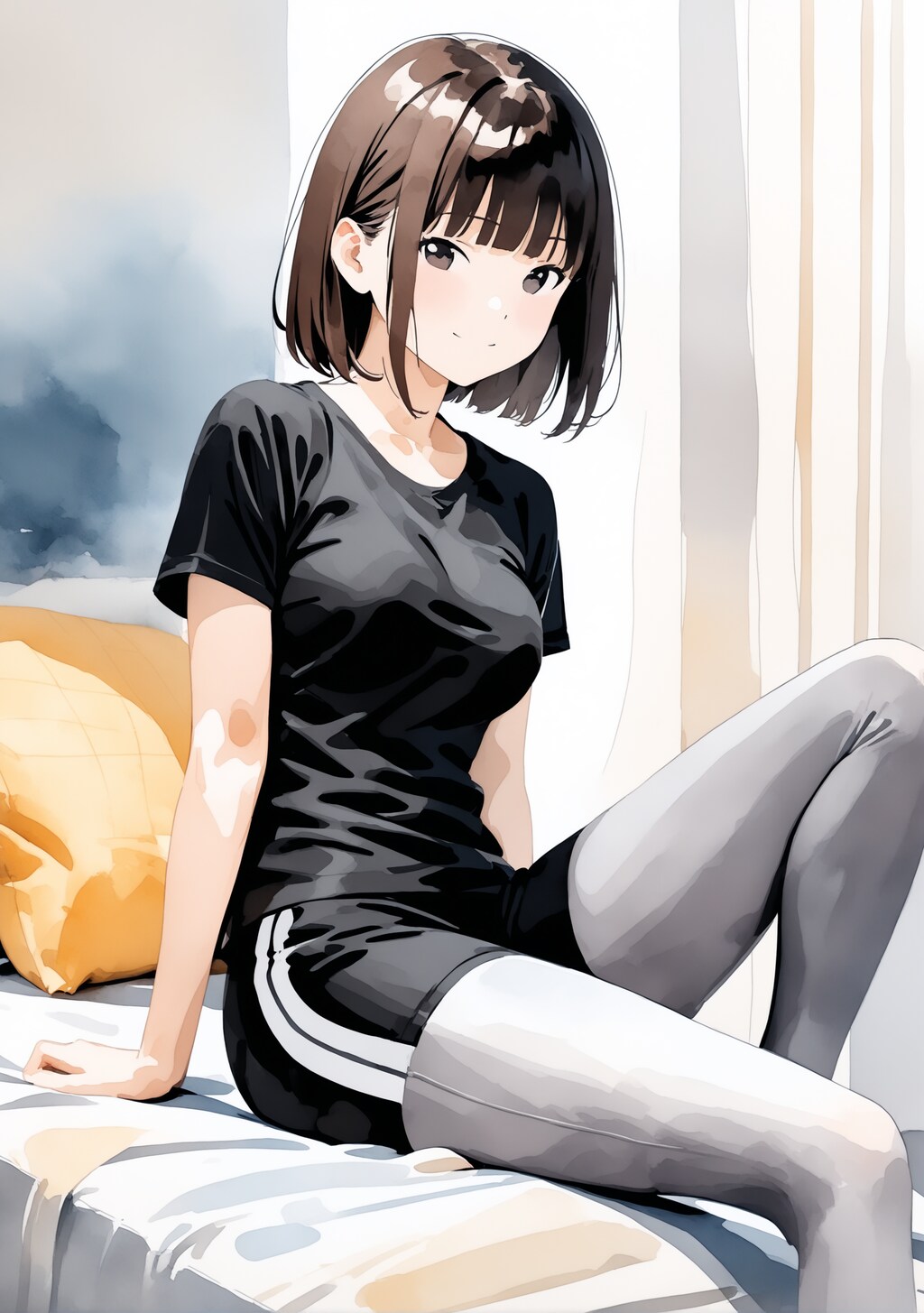レギンス女子