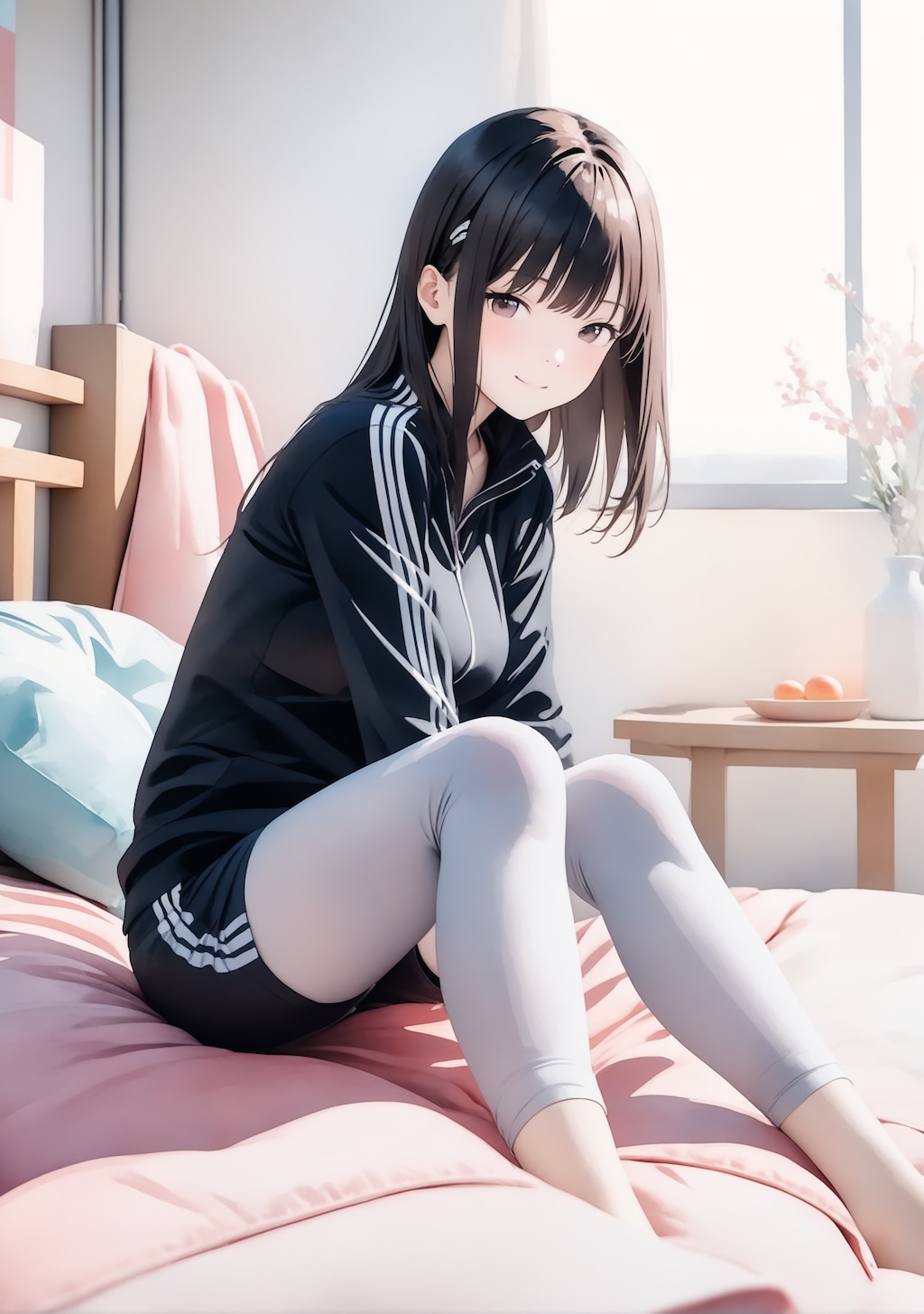 レギンス女子