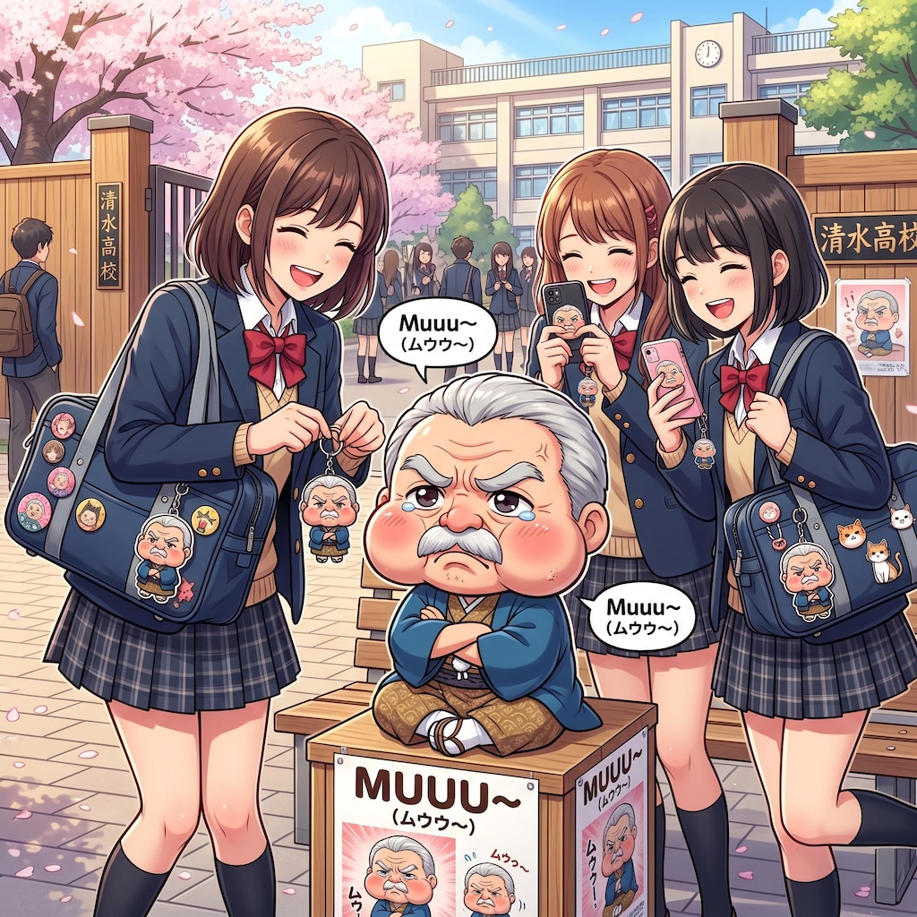 スネるおじさんマスコット