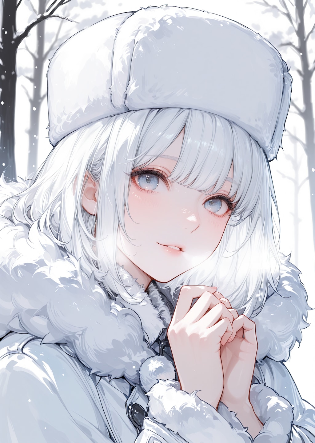 雪国の少女