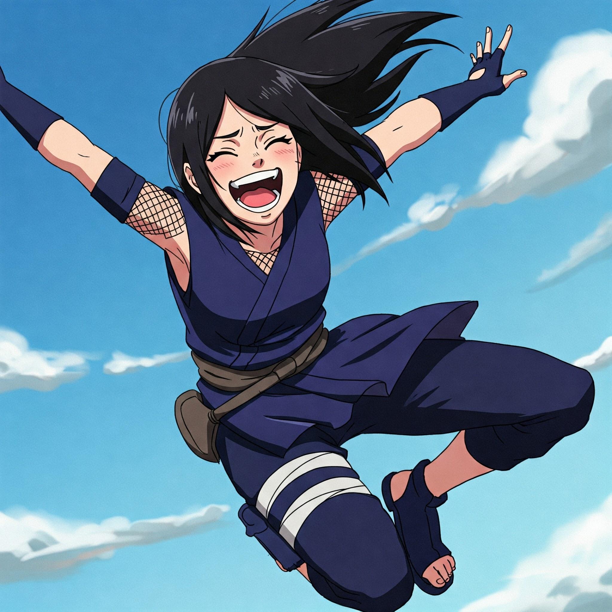 今日から自由(抜け忍) | の人気AIイラスト・グラビア