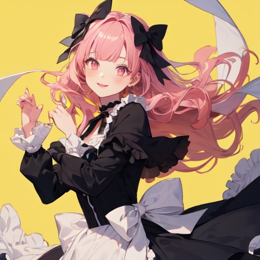 ブラックリボンガール２ | の人気AIイラスト・グラビア