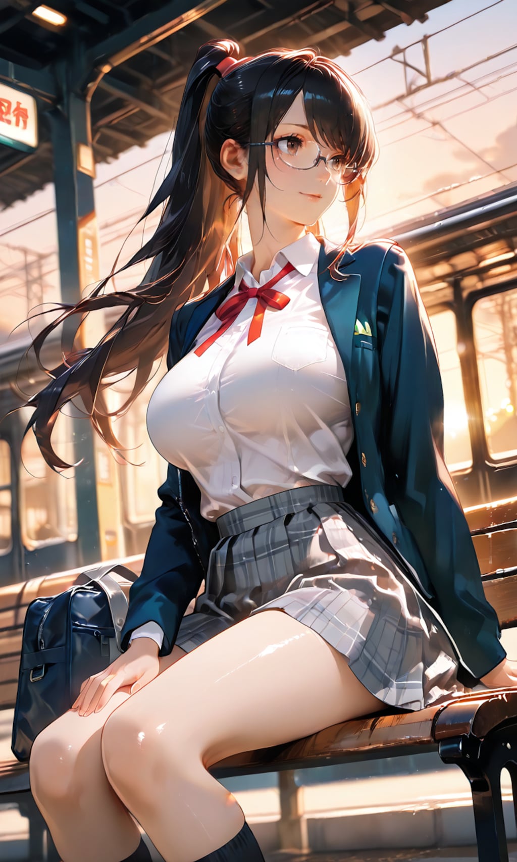 イマジナリー彼女との下校風景