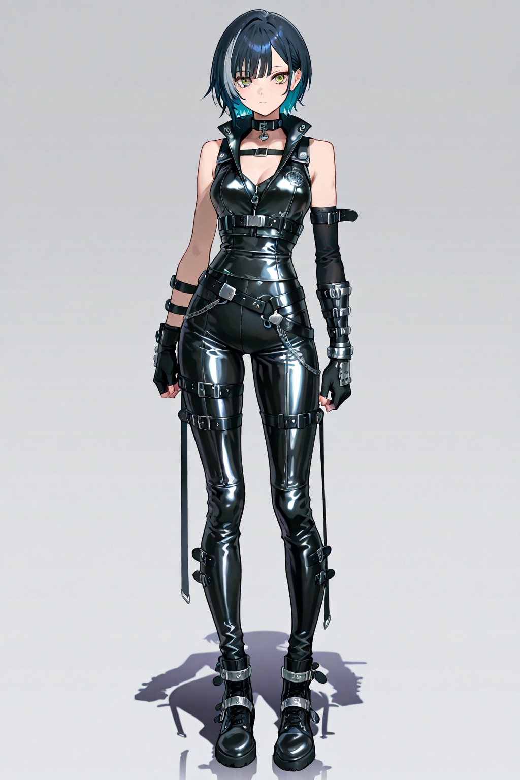 メタルジッパーワークウェア（衣装といっしょ）