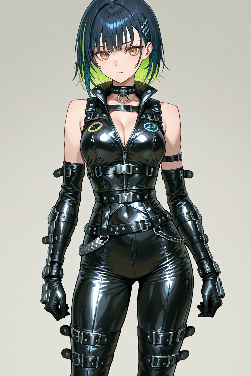 メタルジッパーワークウェア（衣装といっしょ）