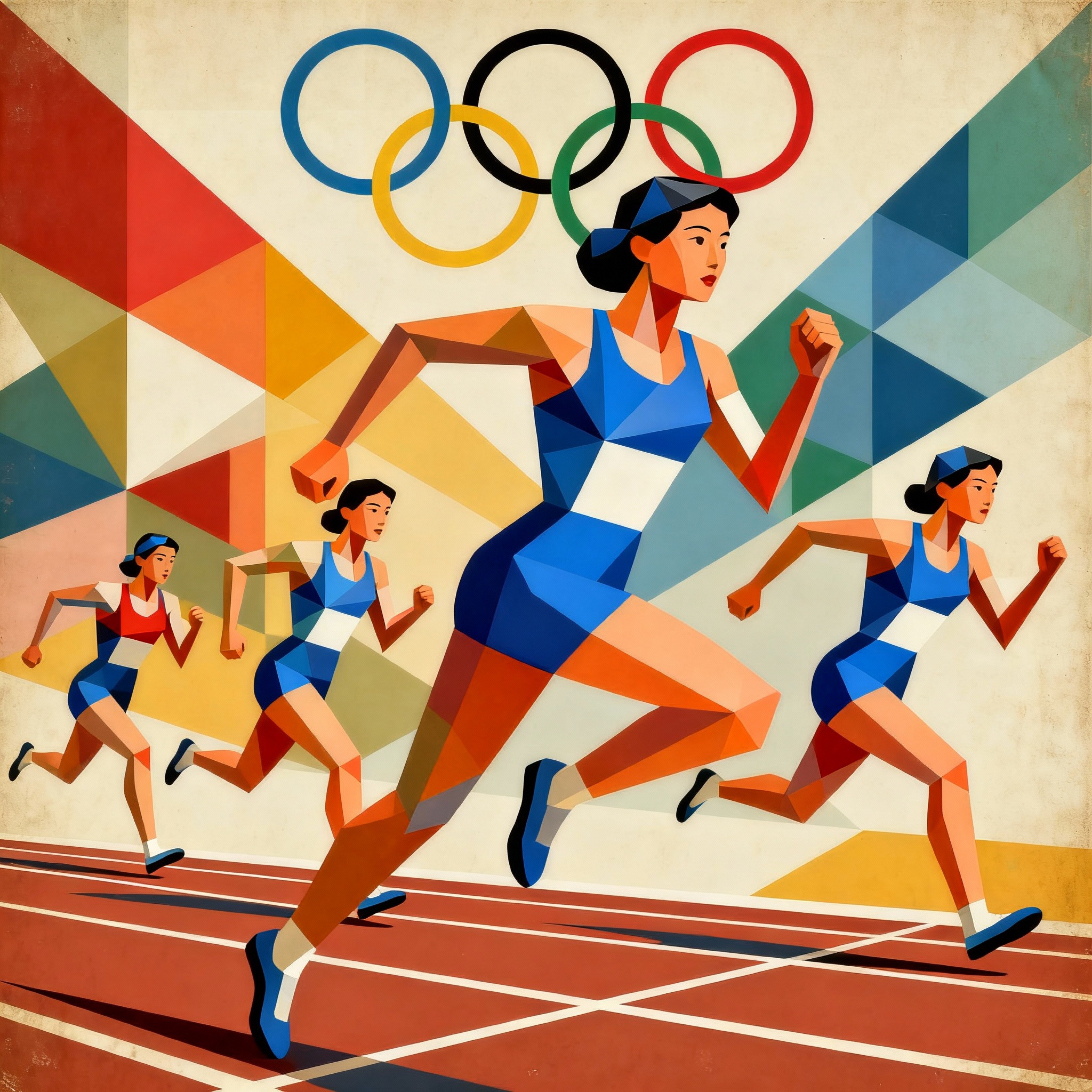 より速く、より高く、より強く（Faster, Higher, Stronger) | の人気AIイラスト・グラビア