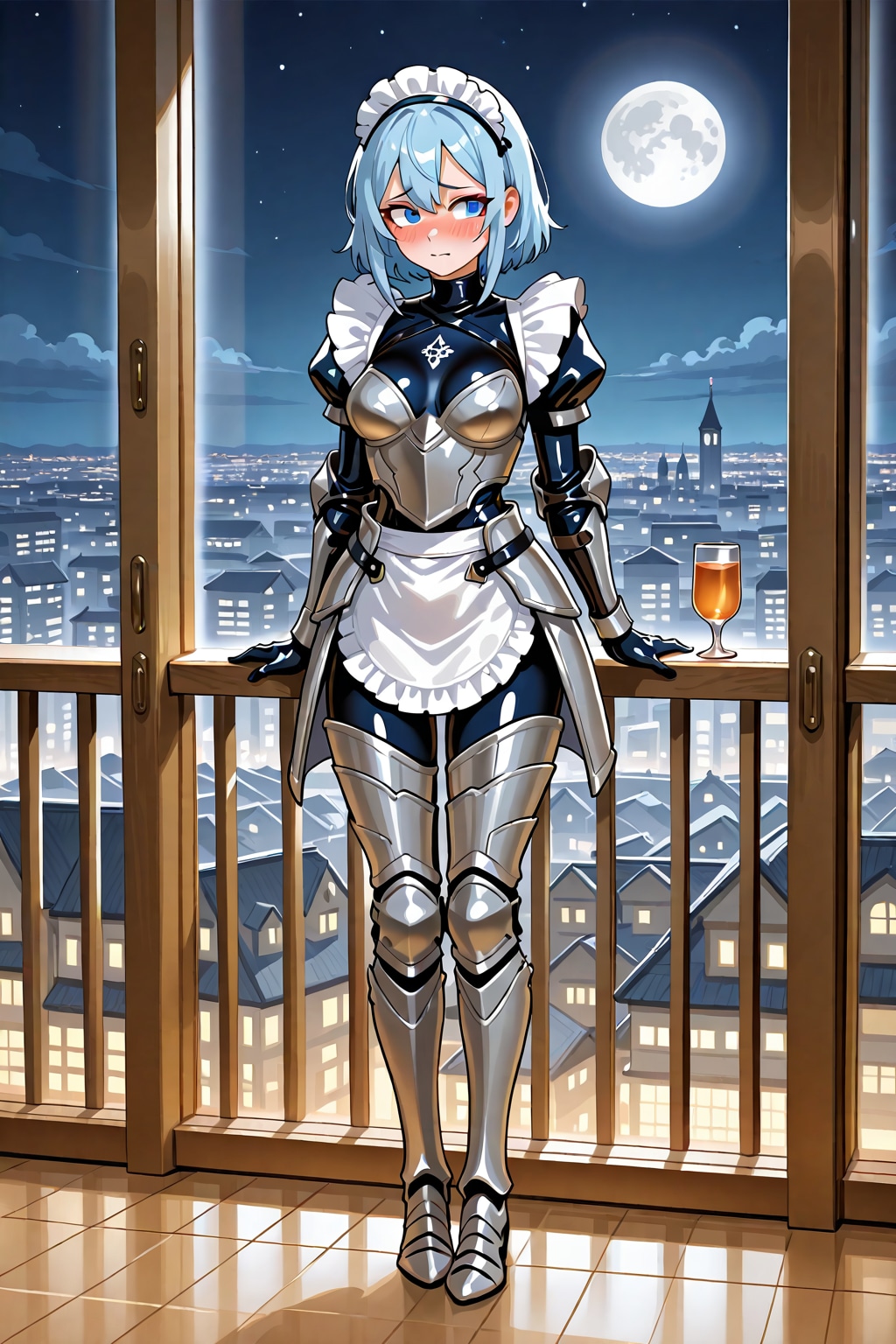 アーマーメイド衣装のラピスさん(ちちぷい版)
