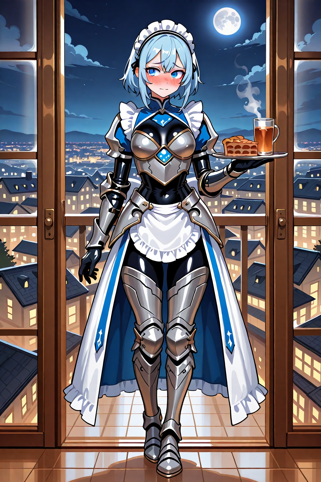 アーマーメイド衣装のラピスさん(ちちぷい版)