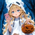 トリックオアトリート、お菓子くれないと……兄にぃのスマホのえっちな画像を姉ねえたちに送っちゃうぞ。 5枚目