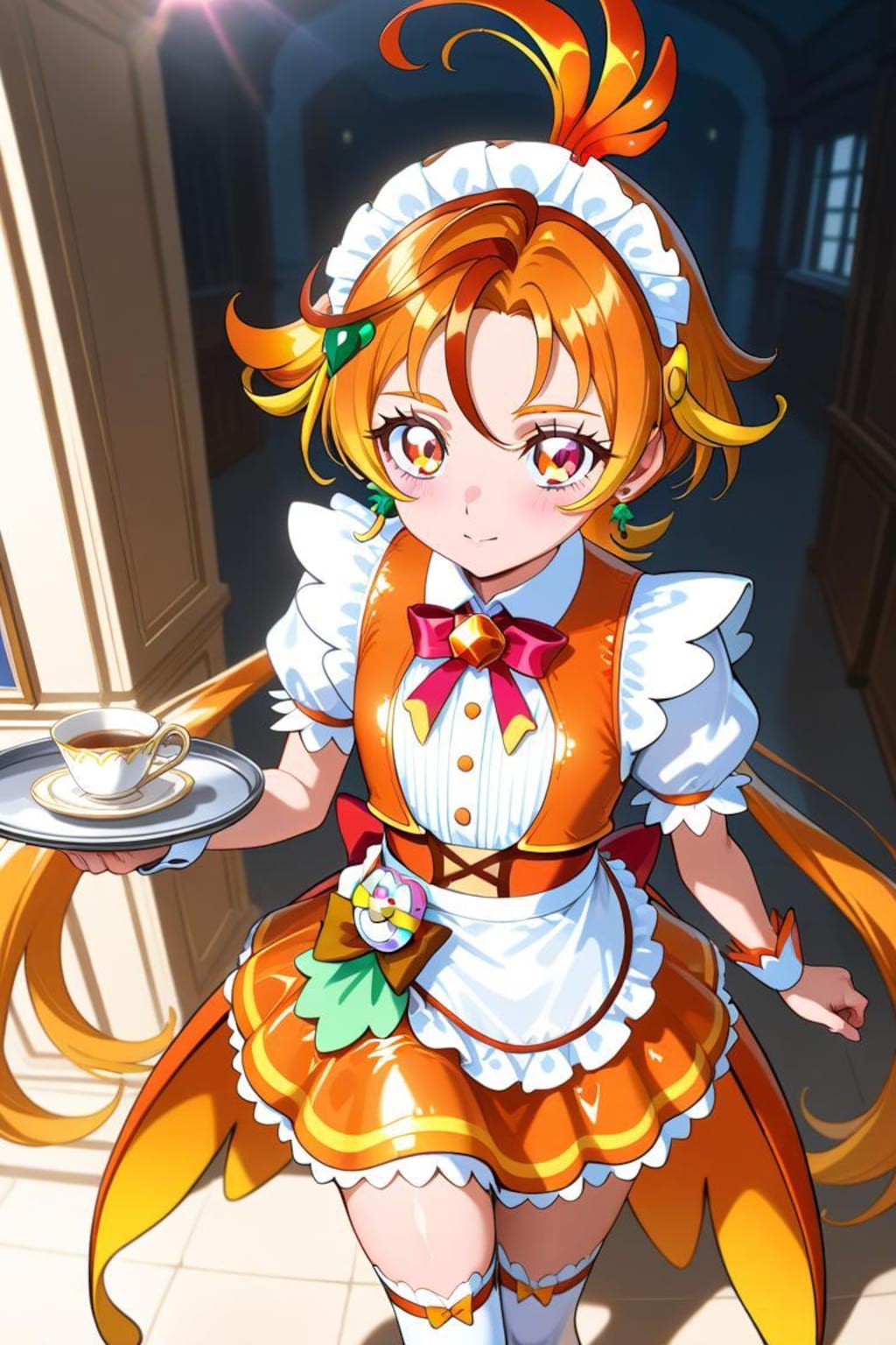 キュアウィング　メイド服