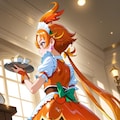 キュアウィング　メイド服 3枚目