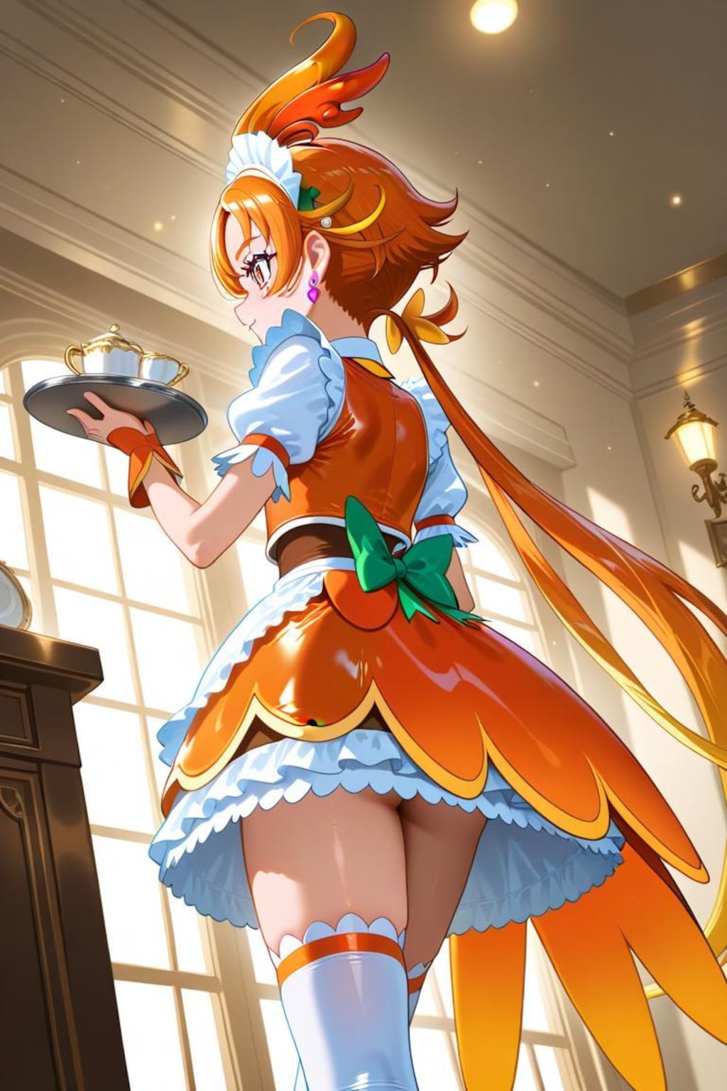キュアウィング　メイド服
