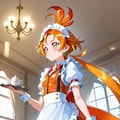 キュアウィング　メイド服 5枚目