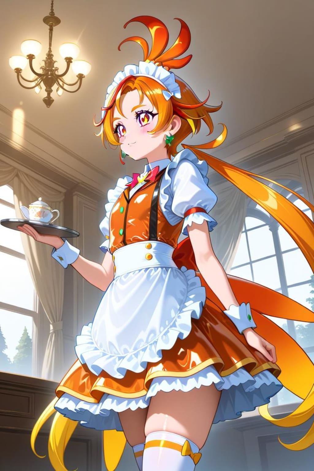 キュアウィング　メイド服