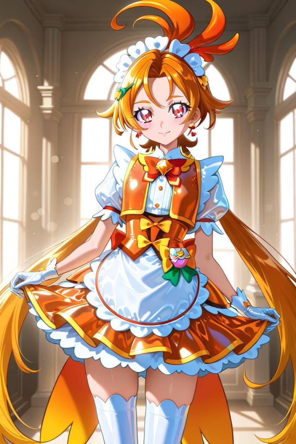 キュアウィング　メイド服