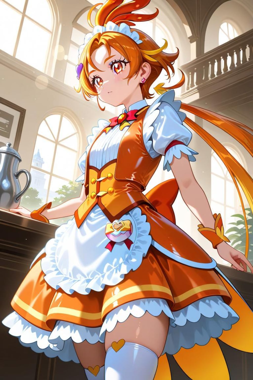 キュアウィング　メイド服