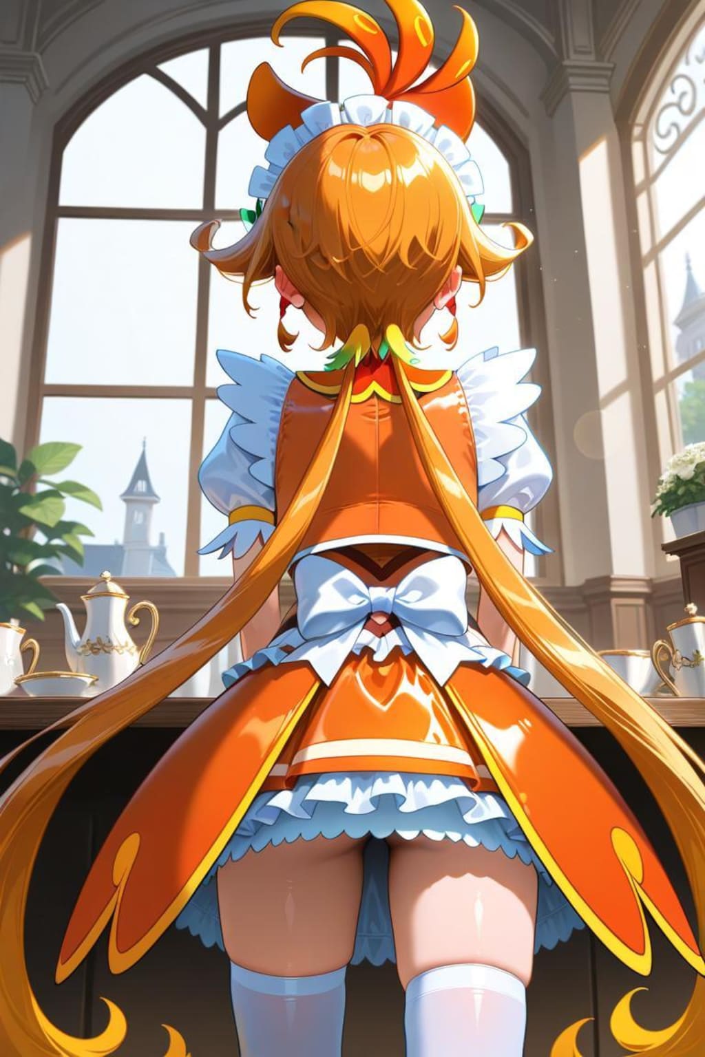 キュアウィング　メイド服