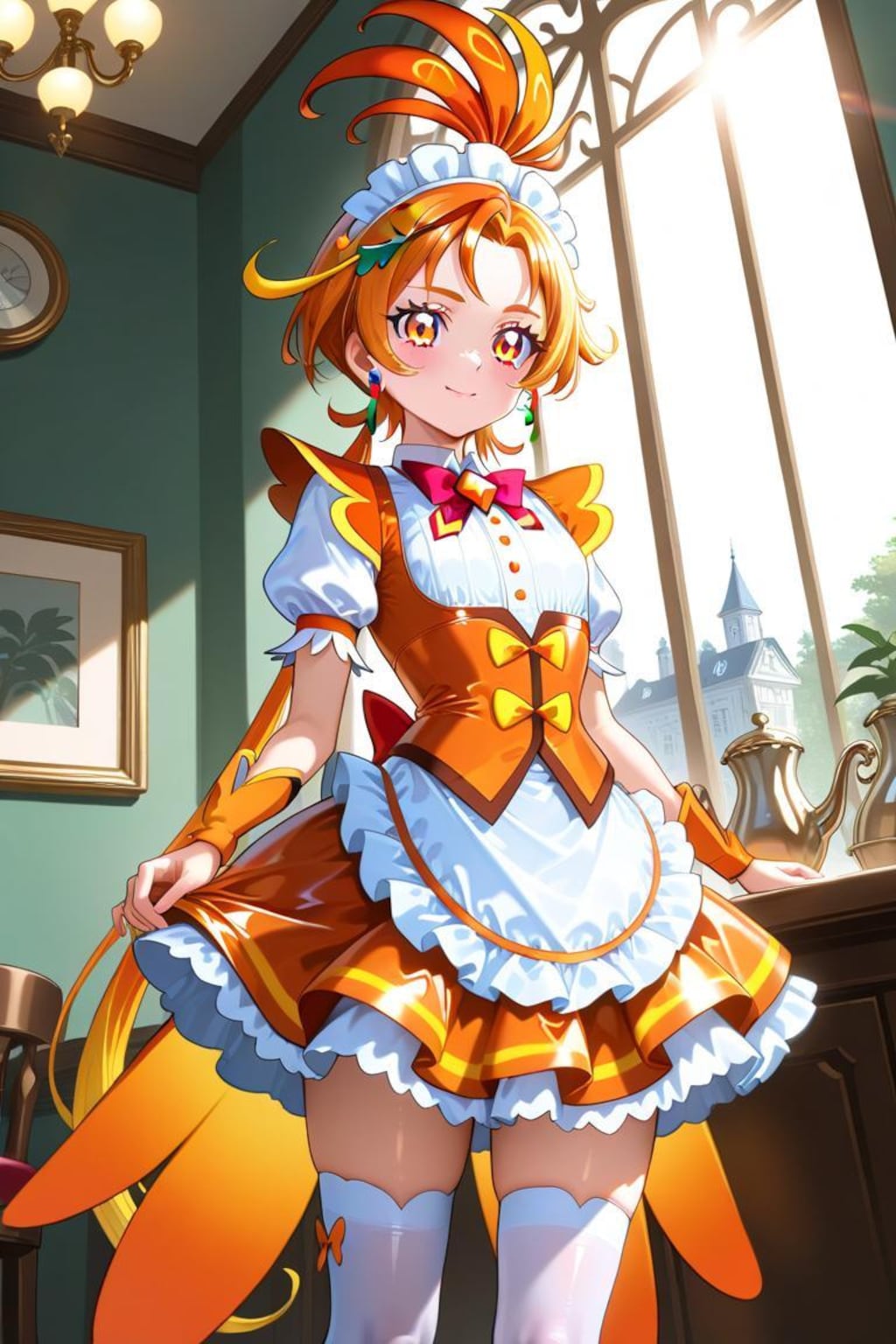キュアウィング　メイド服