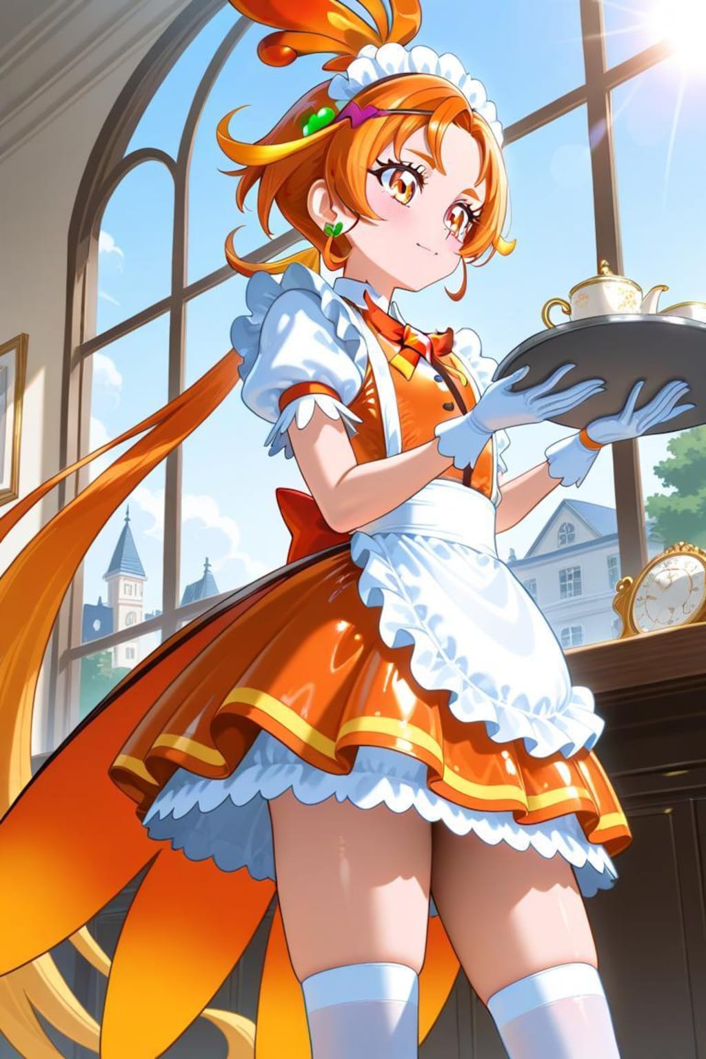 キュアウィング　メイド服