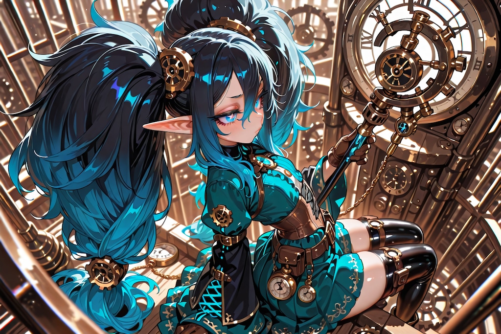 エルフの女の子