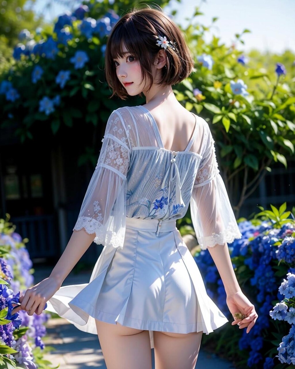 Delphinium Flower Girl