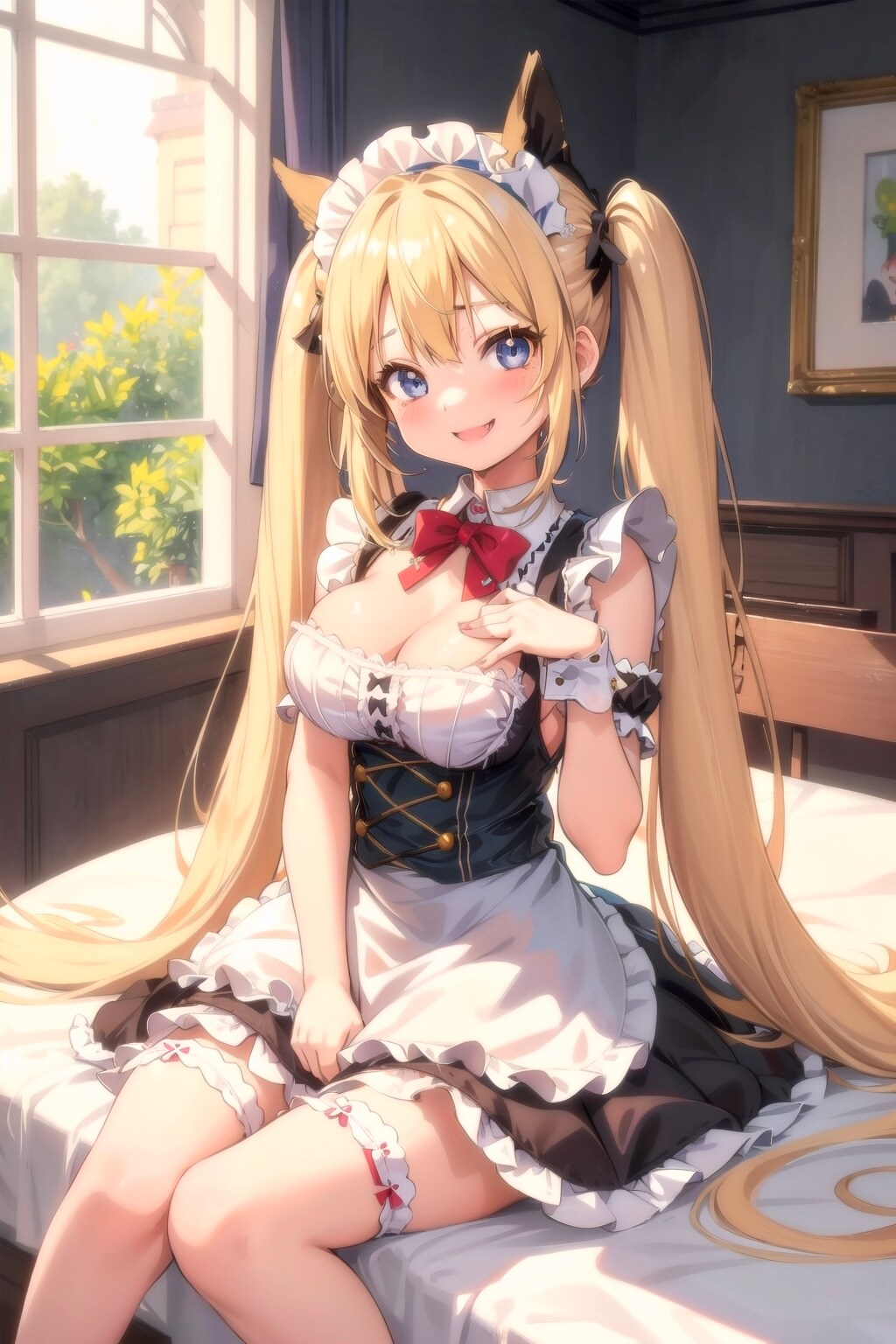 金髪メイドちゃん