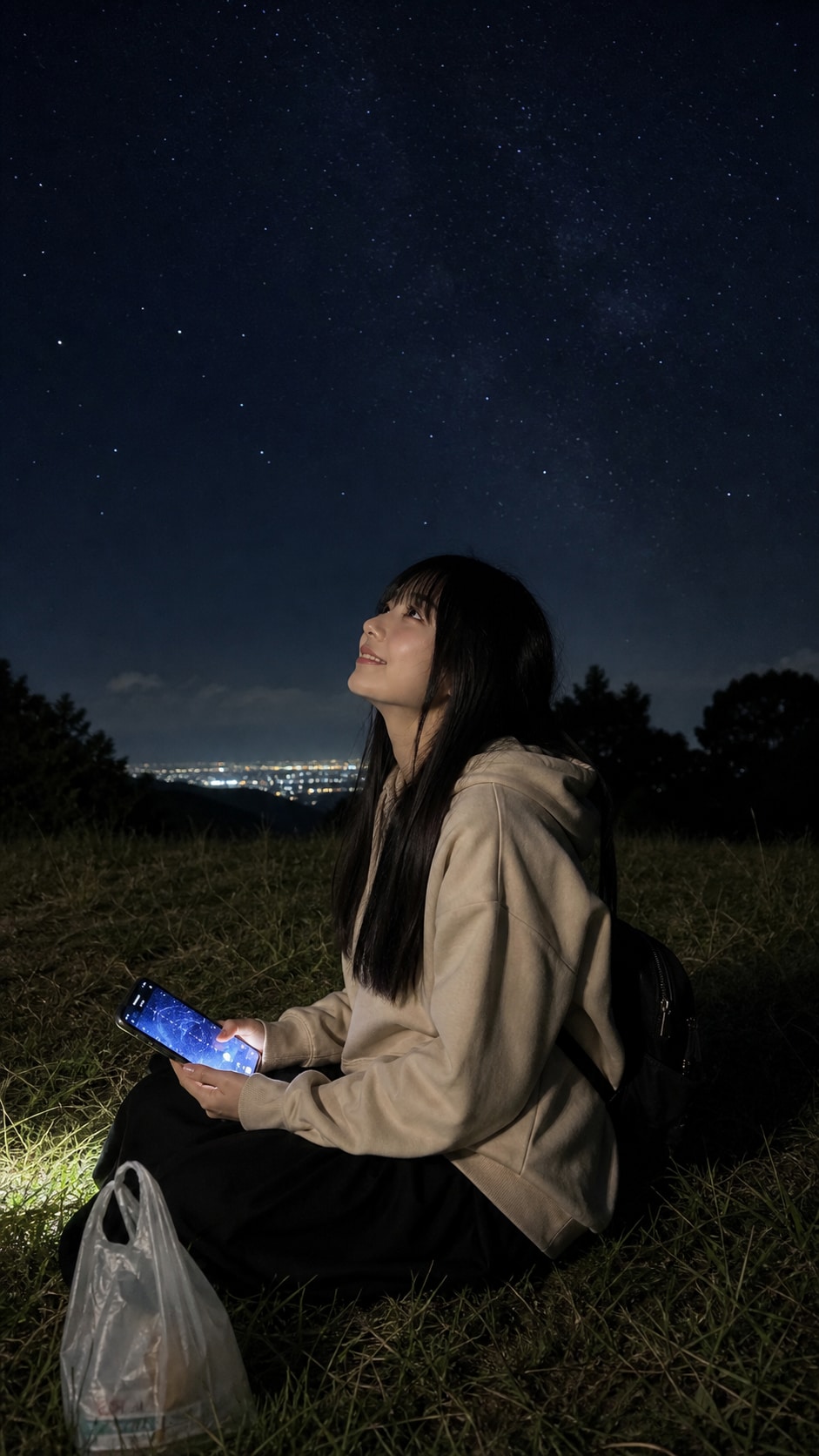 Beneath a Shooting Star