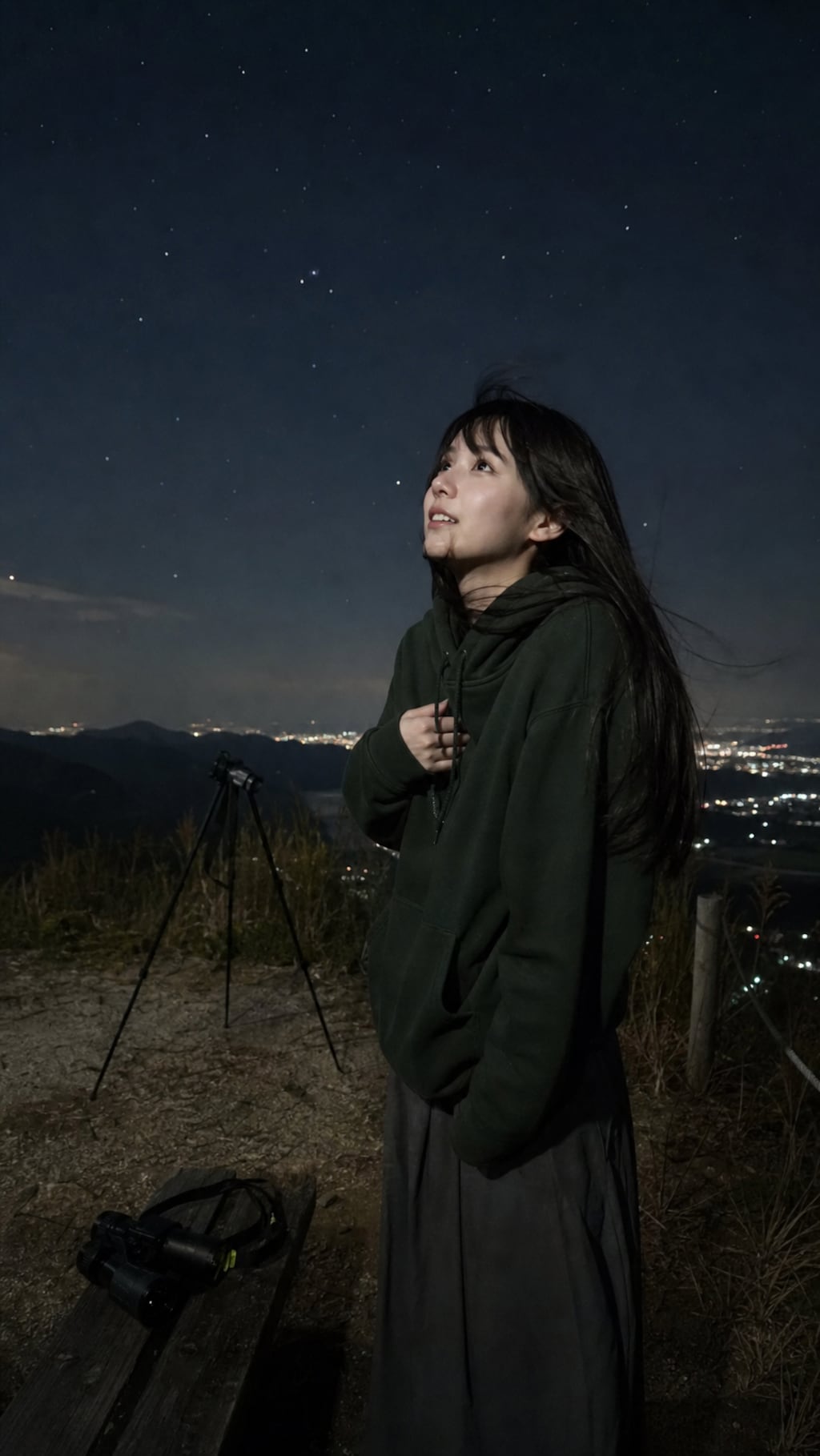 Beneath a Shooting Star