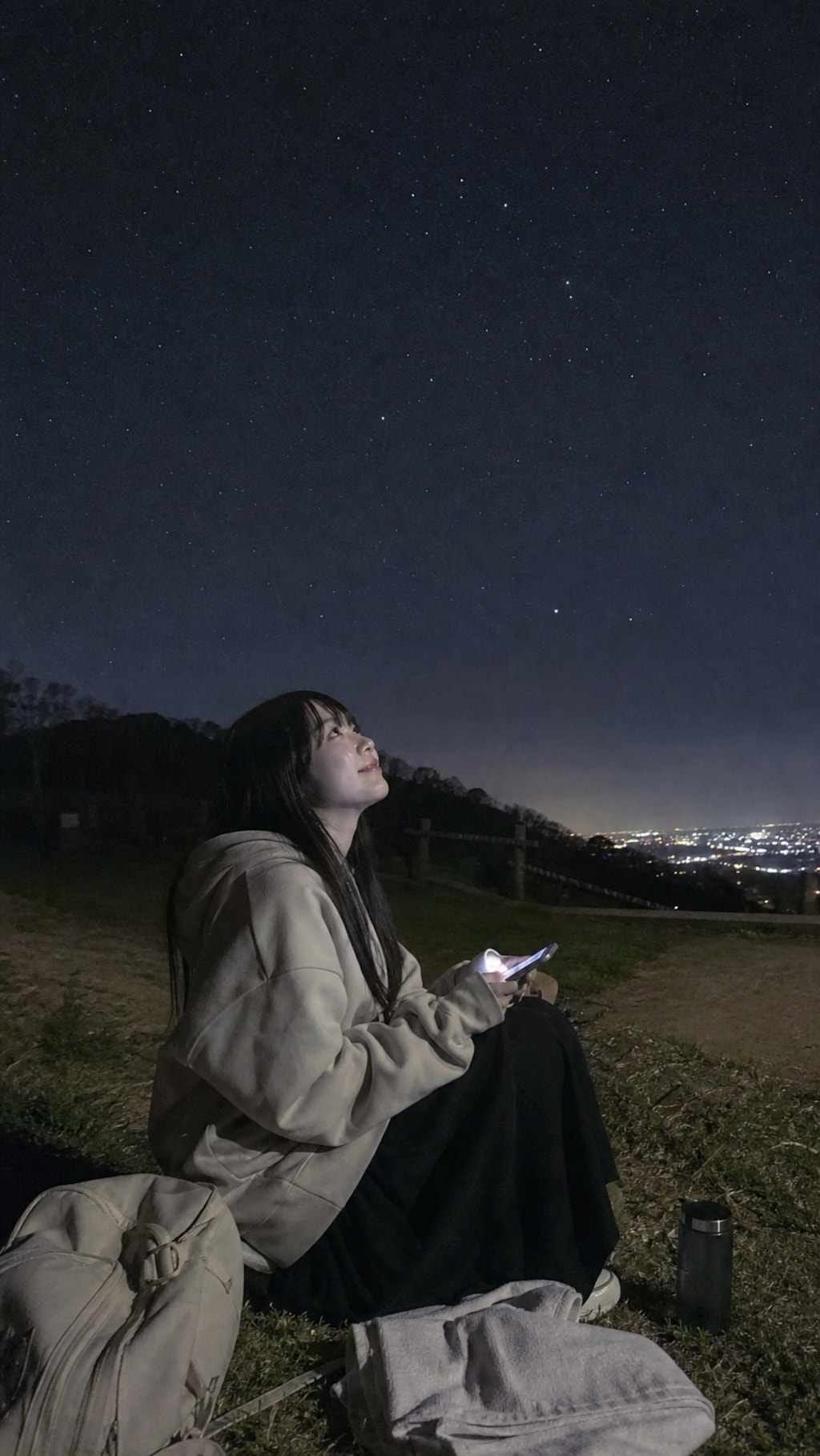Beneath a Shooting Star