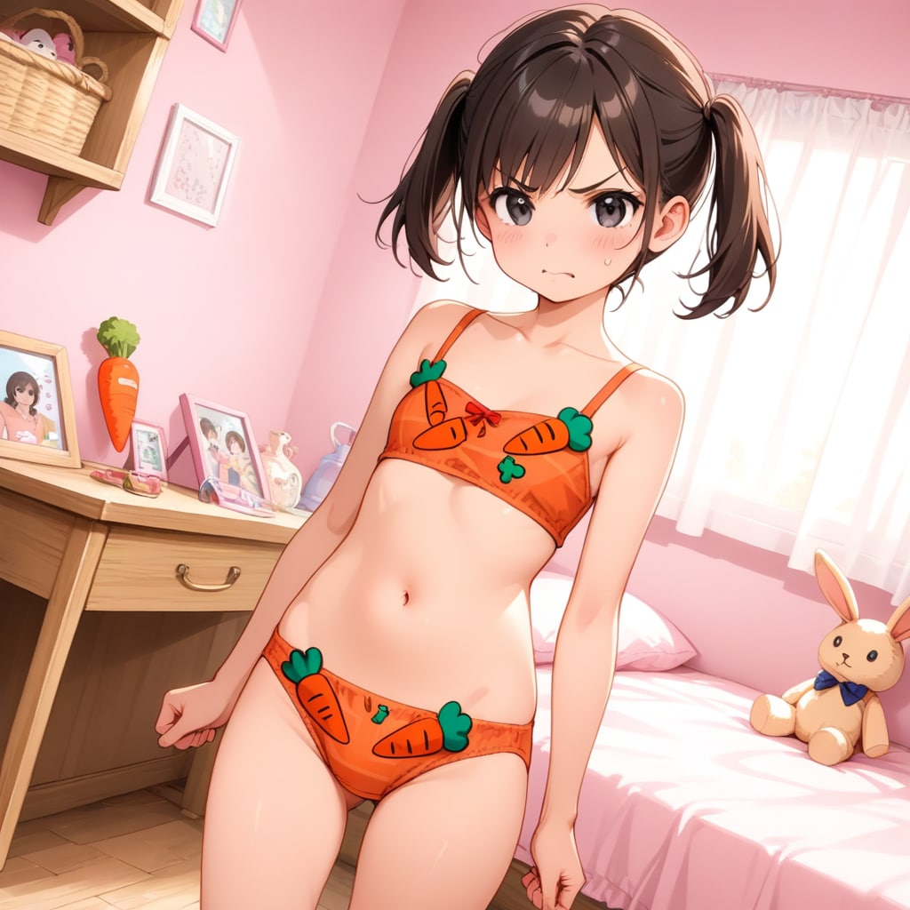 義妹ちゃんはニンジンが好き