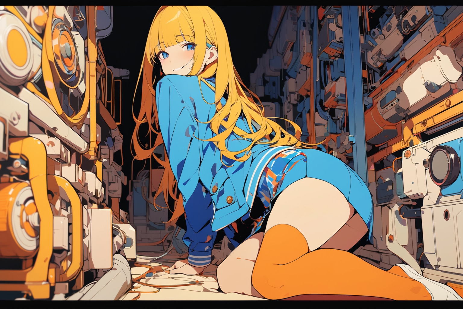 鋼鉄世界 | の人気AIイラスト・グラビア