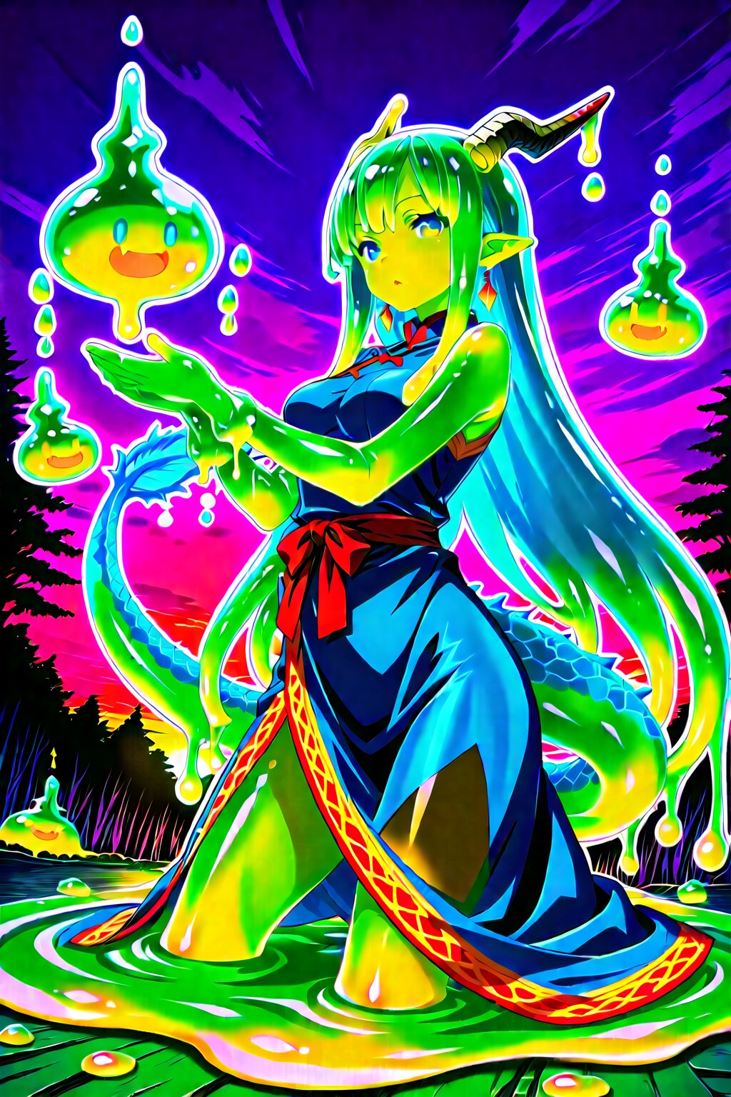 ドラゴンスライム娘