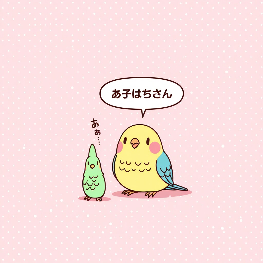 気まぐれインコ