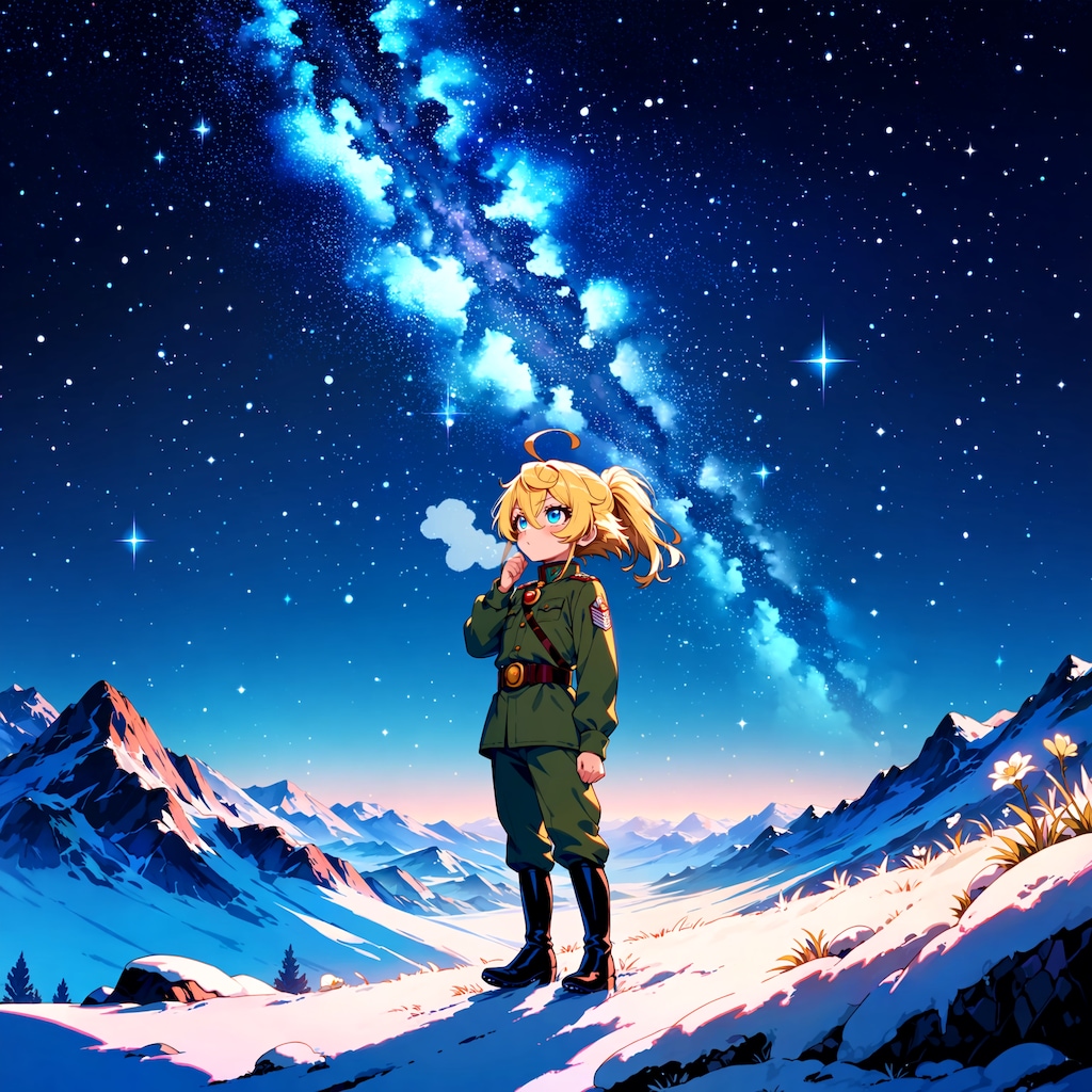 デグレチャフ中佐と星空