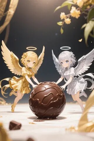 金と銀のエンゼル126 | の人気AIイラスト・グラビア