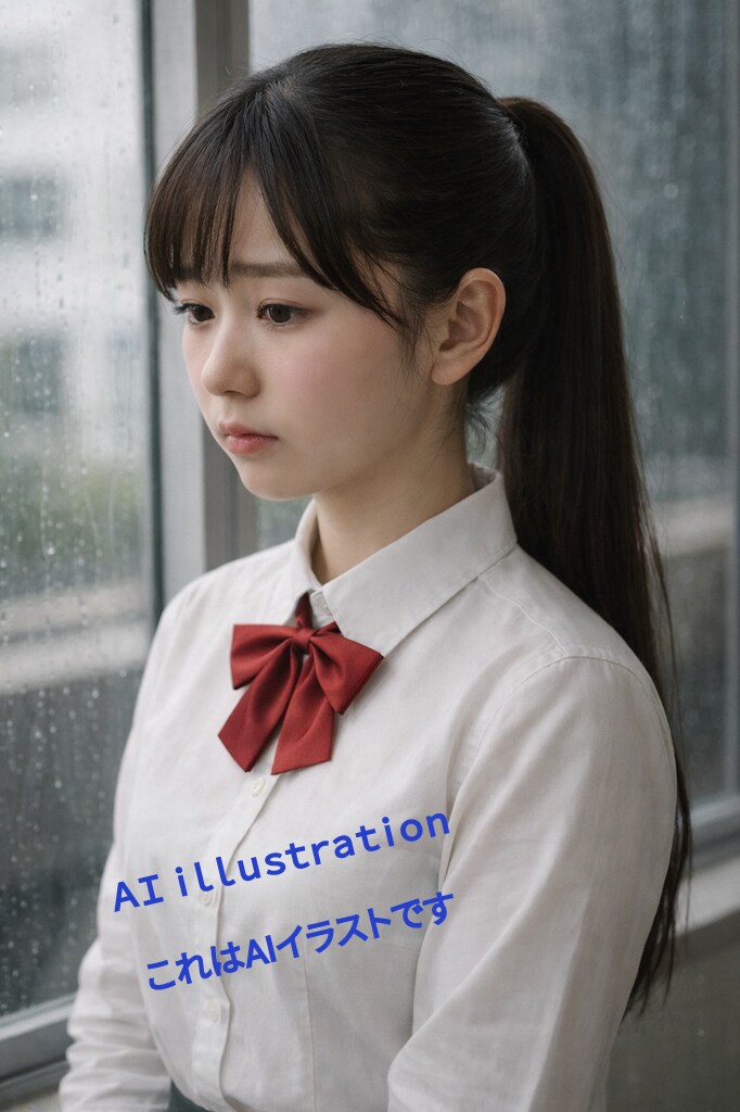 初恋のポニーテール美少女が髪を切った後、クラスの空気は静かに揺れた。   何人かの女子が髪を切ったが…   小雨の朝、これまで結ばなかった大人しい子が、家でそっと髪を縛ってきた。