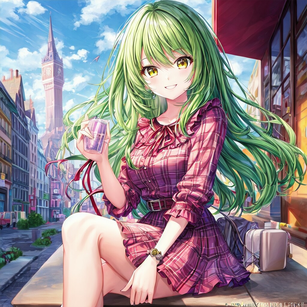 都会の女の子 city girl