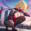 スーツ姿のナンシー（仮名）さん 5枚目