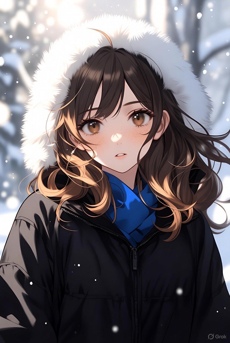 ファー付きの上着 | の人気AIイラスト・グラビア