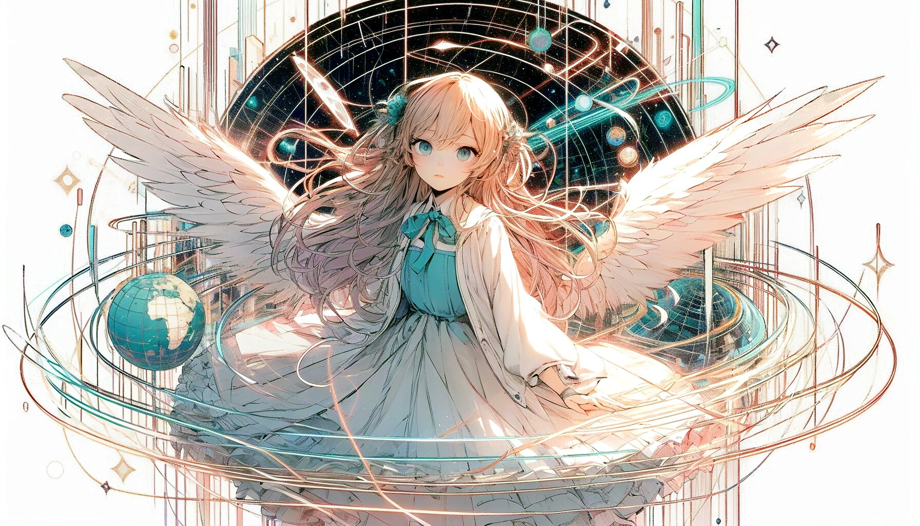 空間天使 (エンジェル53) | の人気AIイラスト・グラビア