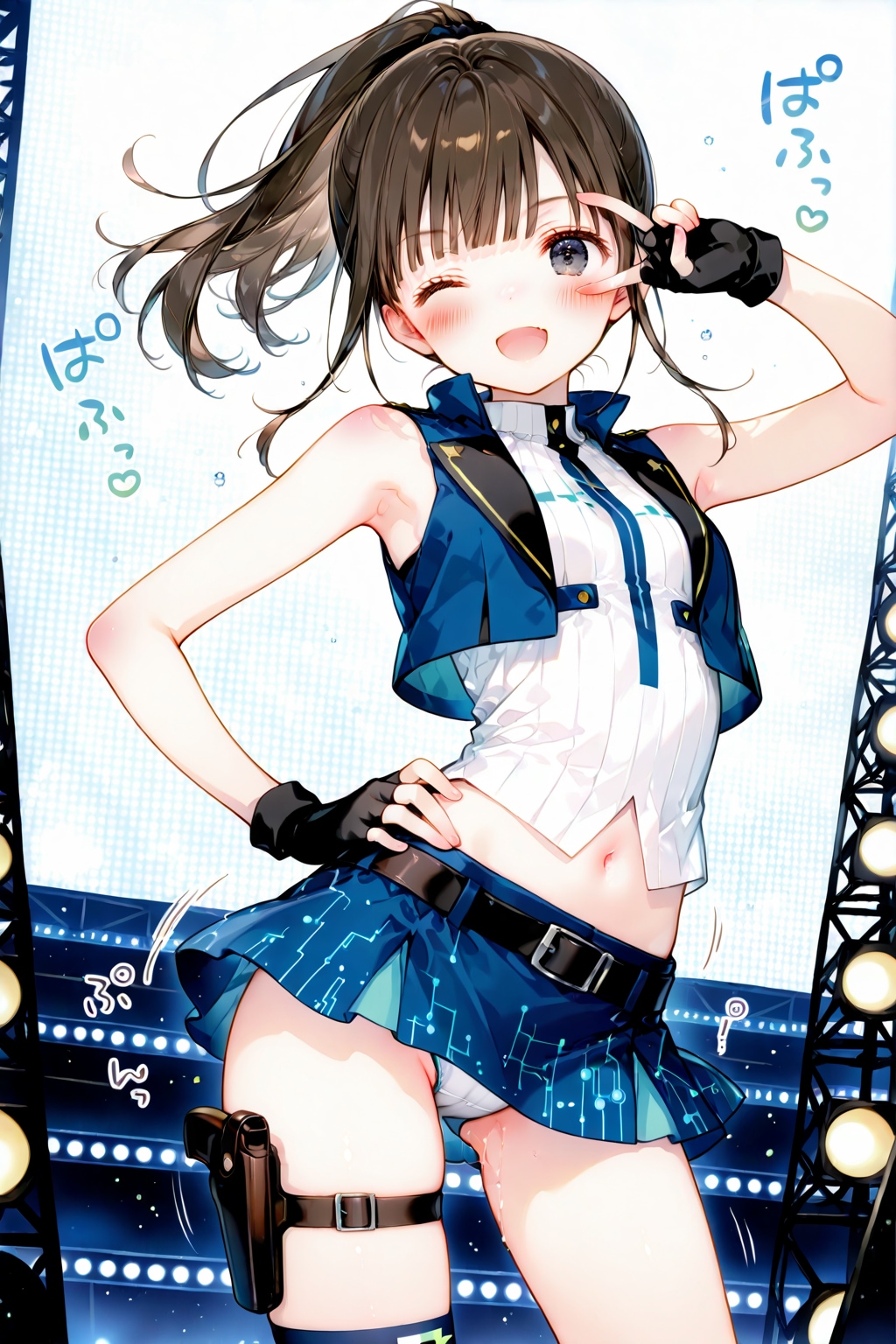 特撮ヒロインの役をやりました～♪by藍乃雫