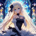 ブラックウェディングドレス 9枚目