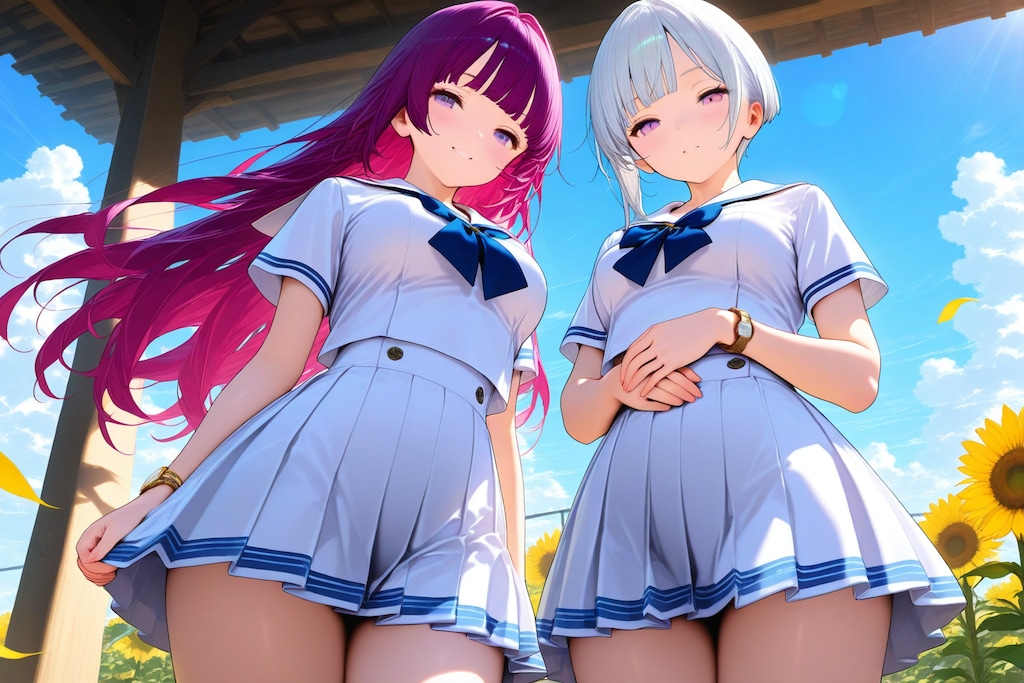 学園の華、二輪