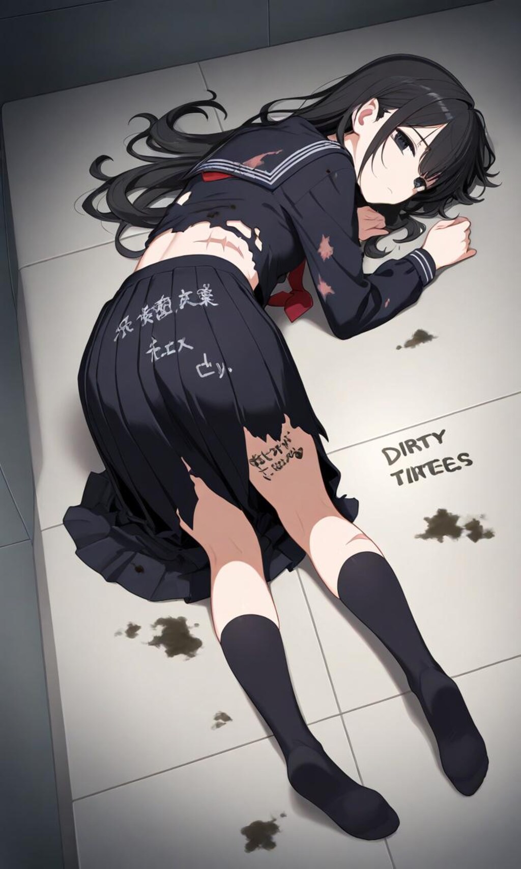 汚れた少女