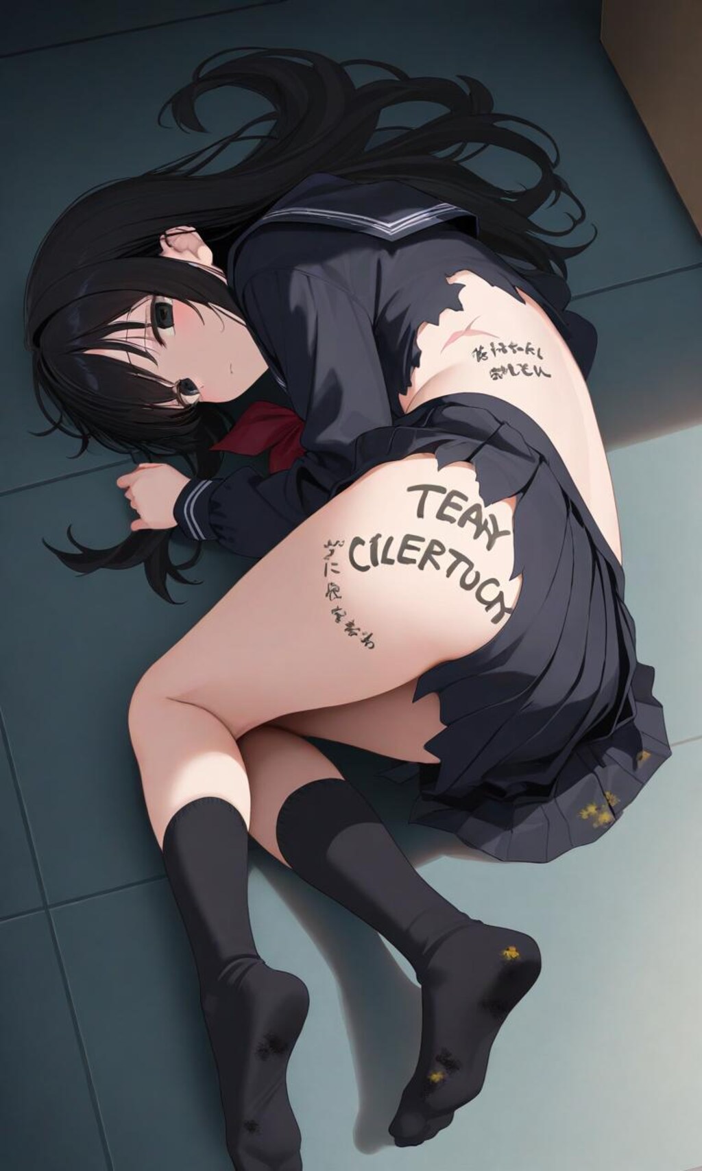 汚れた少女