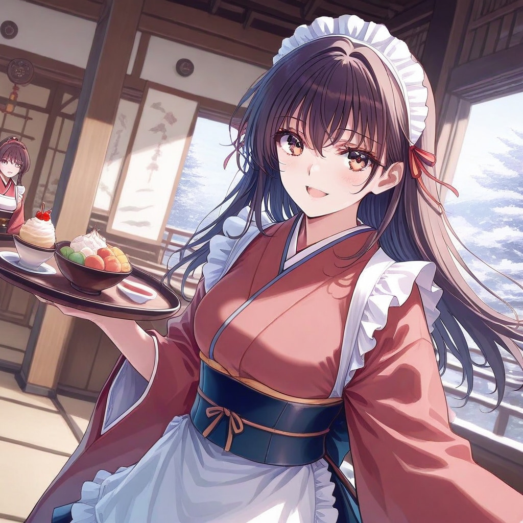 いらっしゃいませ | の人気AIイラスト・グラビア