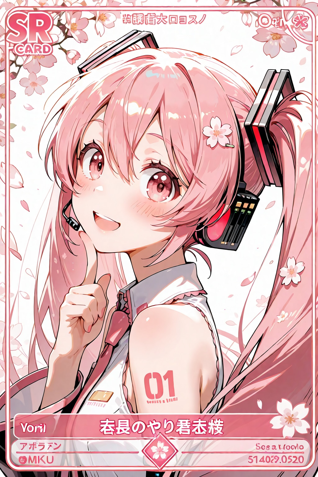 桜ミク５ | の人気AIイラスト・グラビア