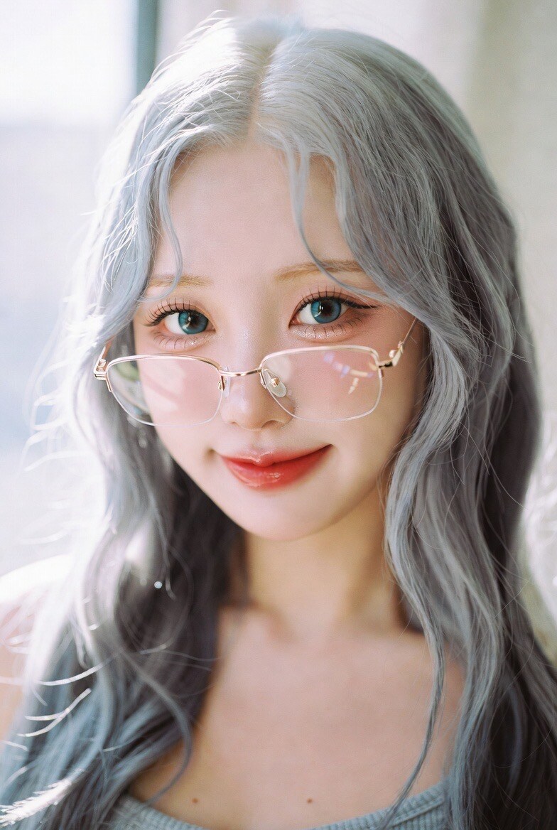 様々なメガネ美女のプロマイド