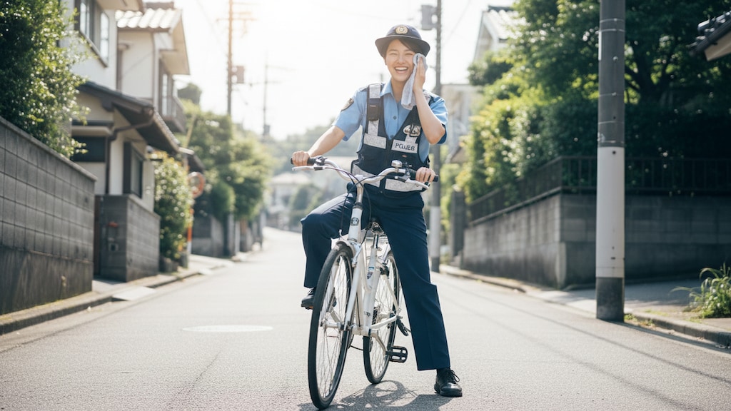 黒瀬さんの警察官