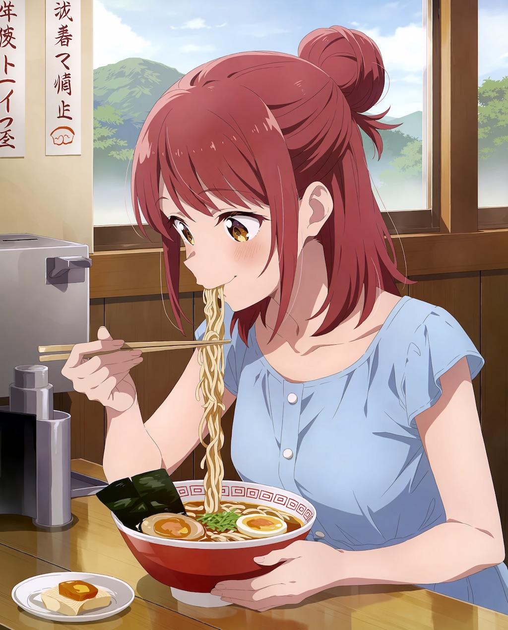 ラーメン好きな子